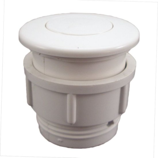 (image for) Air Button Waterway Flush Mount White