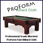 ProForm Worsted Billiard Cloth (image for) ProForm Worsted Billiard Cloth