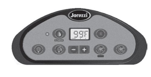 (image for) Jacuzzi J-300 2 Pump Topside Panel 2018+