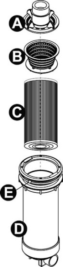 (image for) Jacuzzi J-200 Weir Skimmer Assembly