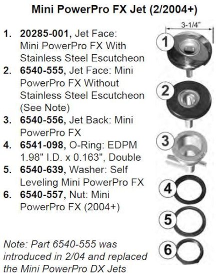 (image for) Jacuzzi J-300 PowerPro FX Mini Jet